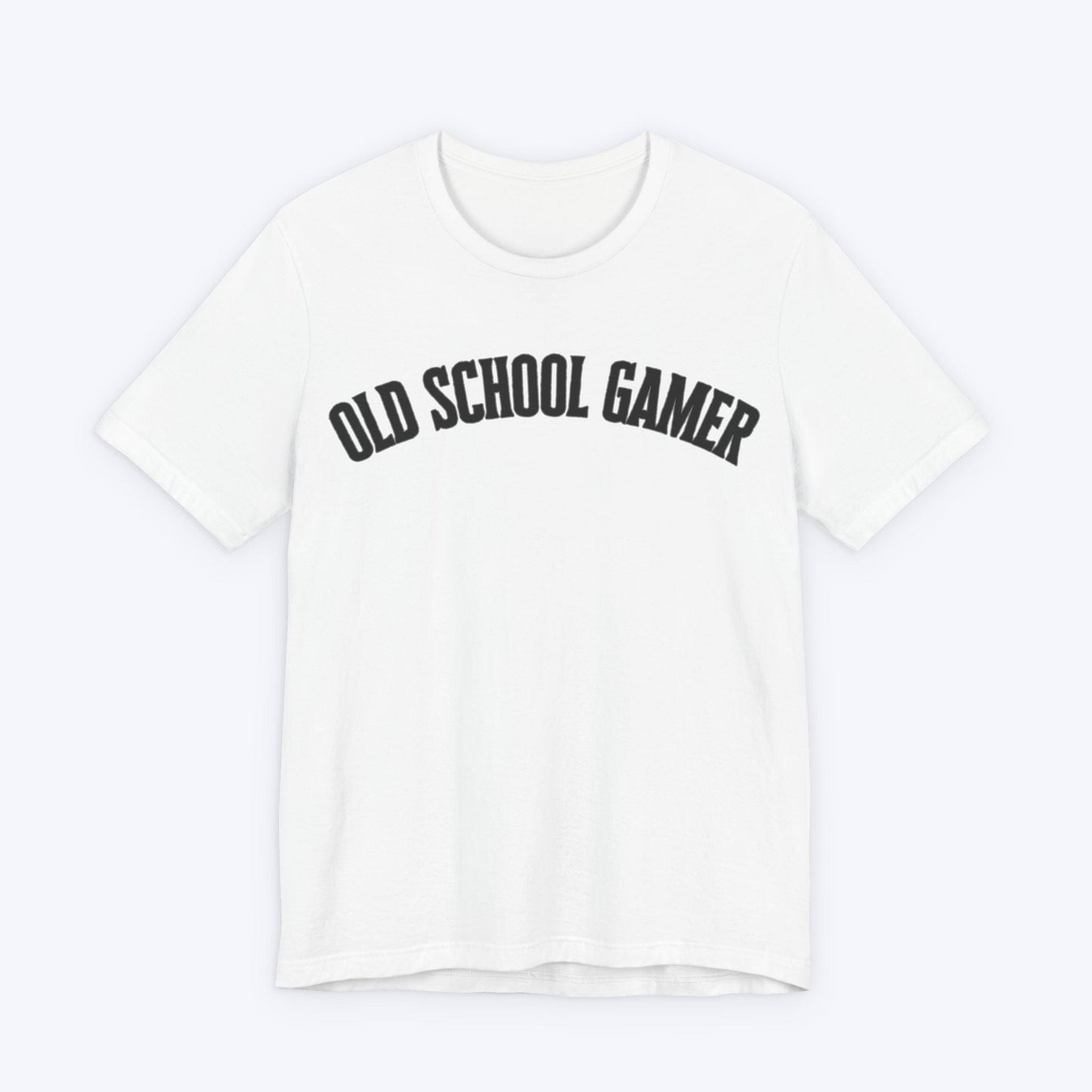 T-Shirt White / S Old School Gamer T-shirt