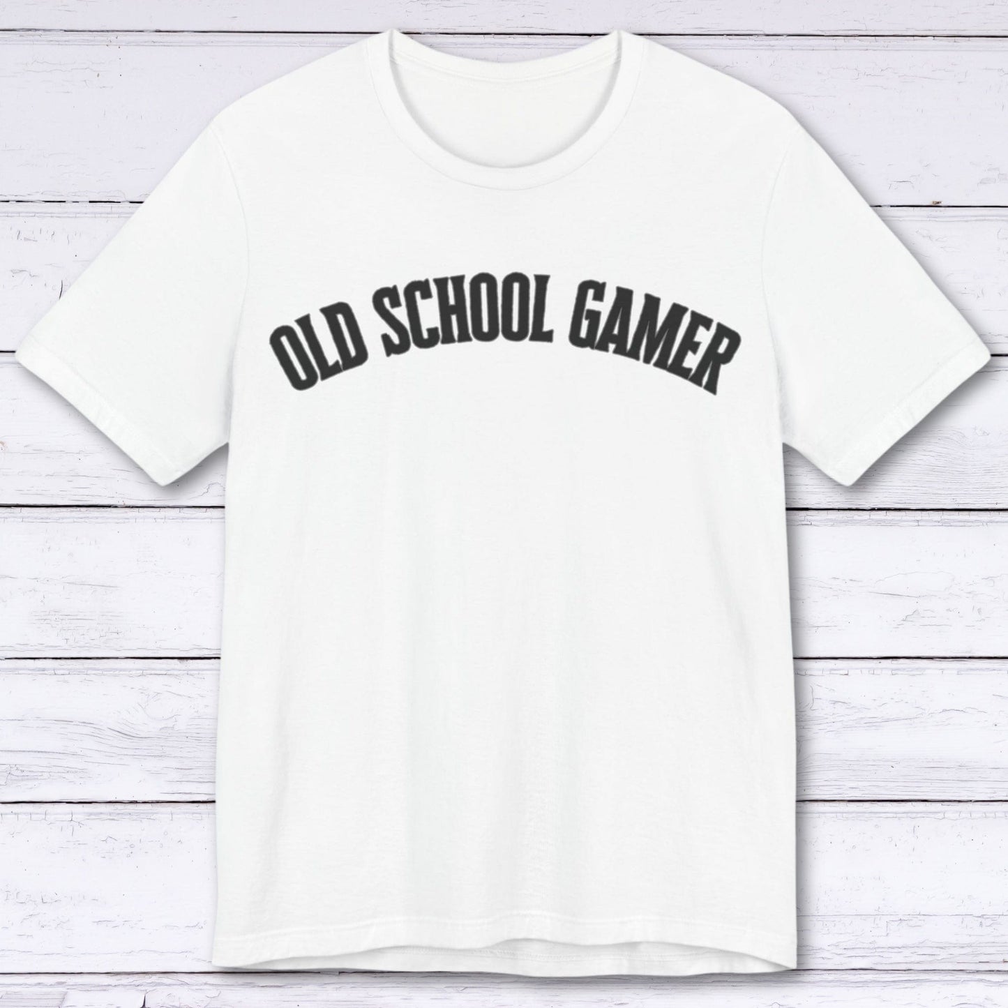 T-Shirt White / S Old School Gamer T-shirt