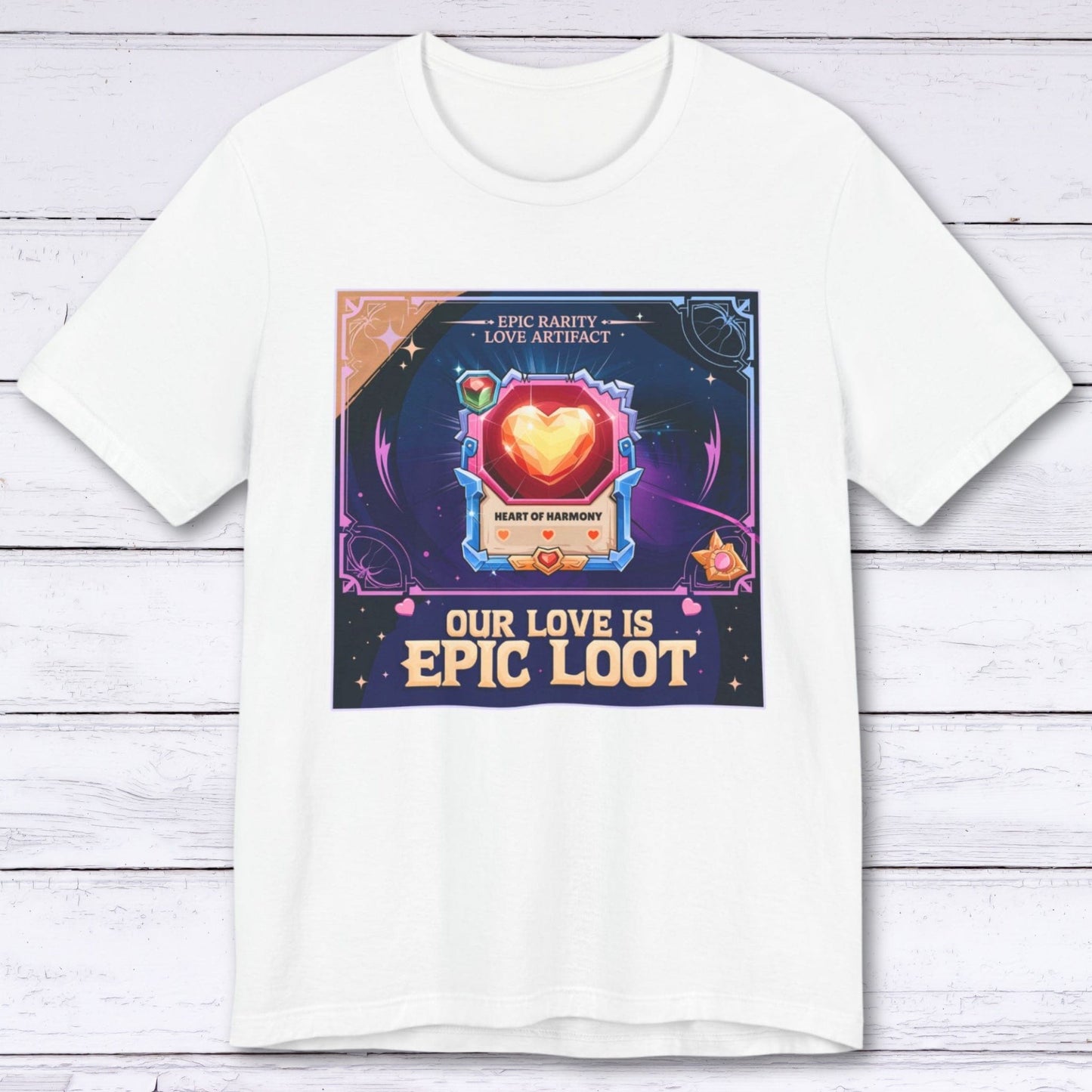 T-Shirt White / S Our Love Is Epic Loot T-shirt