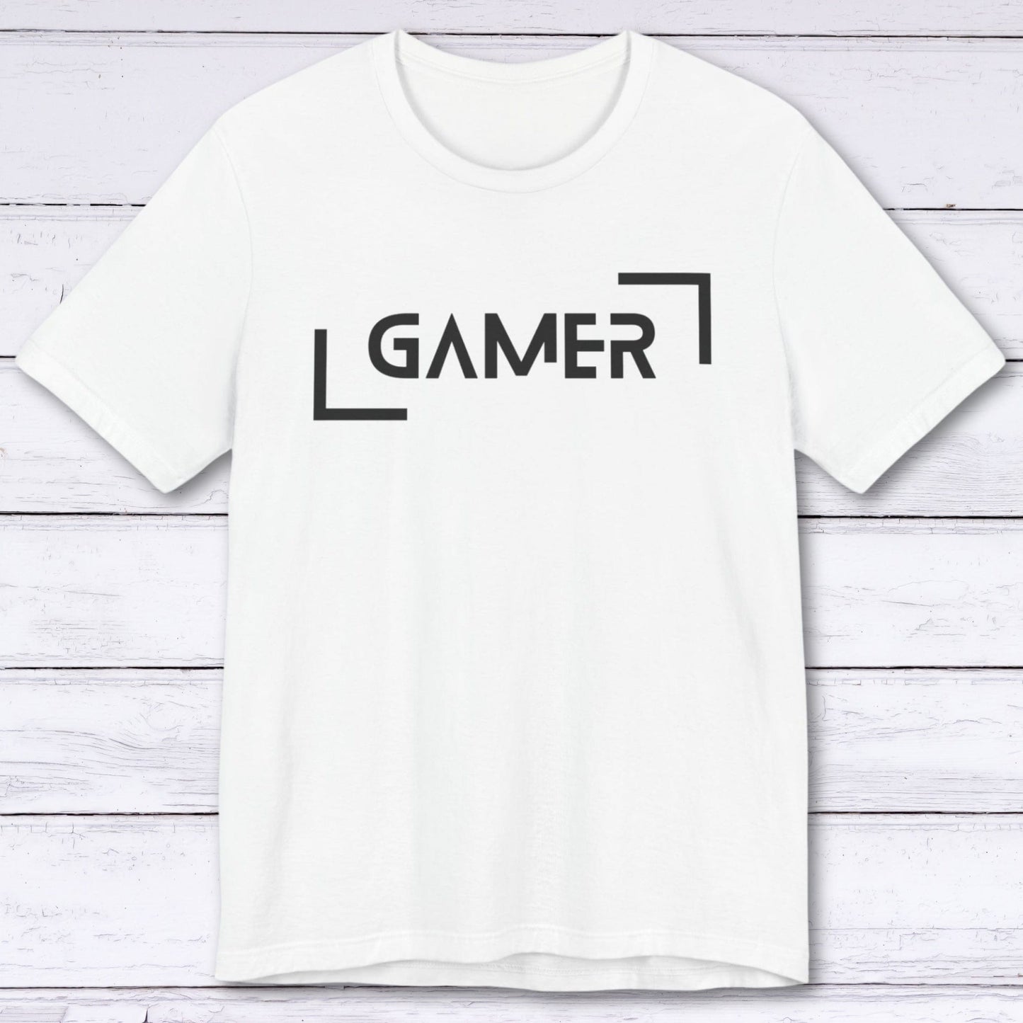 T-Shirt White / S Simple Gamer T-shirt