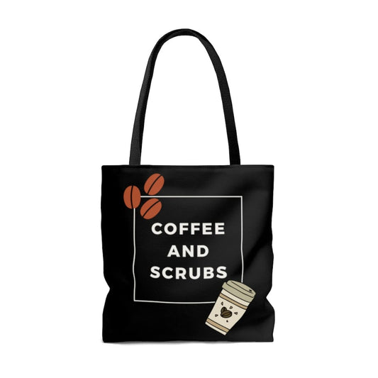 Bags Medium Coffee & Scrubs Tote Bag