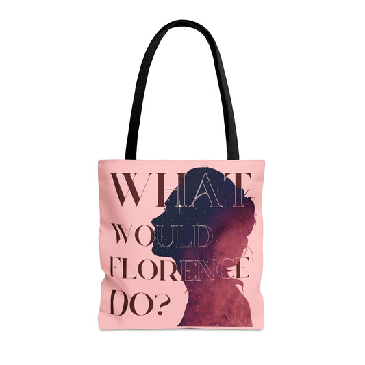 Bags Medium What Would Florence Do Tote Bag (Pink Edition)