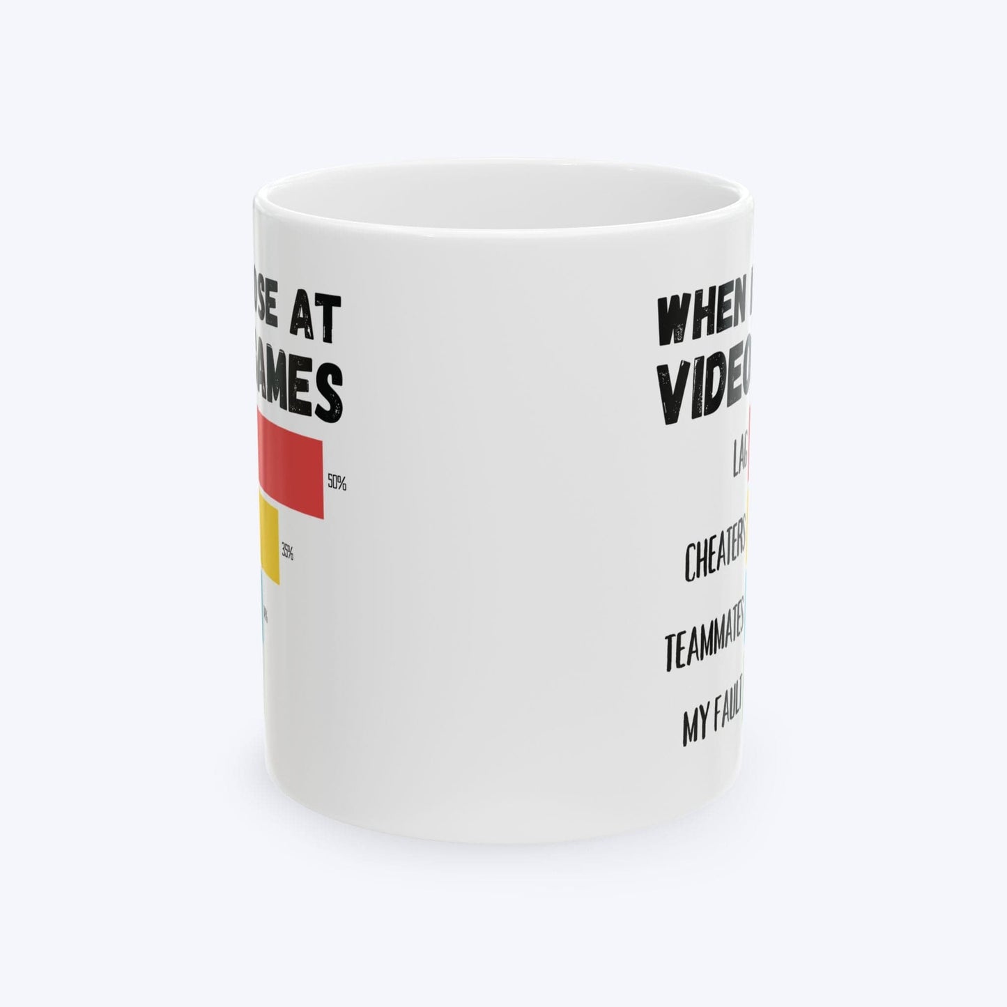 Mug 11oz When I Lose at Video Games Ceramic Mug