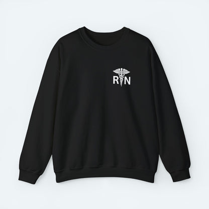Sweatshirt S / Black RN Caduceus Crewneck Sweatshirt