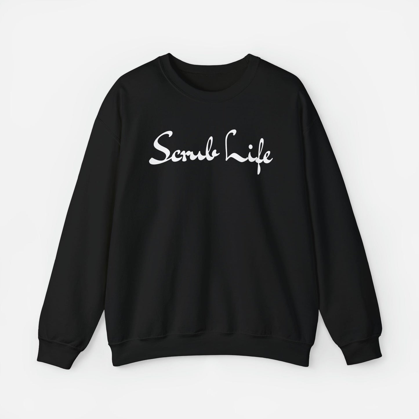 Sweatshirt S / Black Scrub Life Fashion Crewneck Sweatshirt