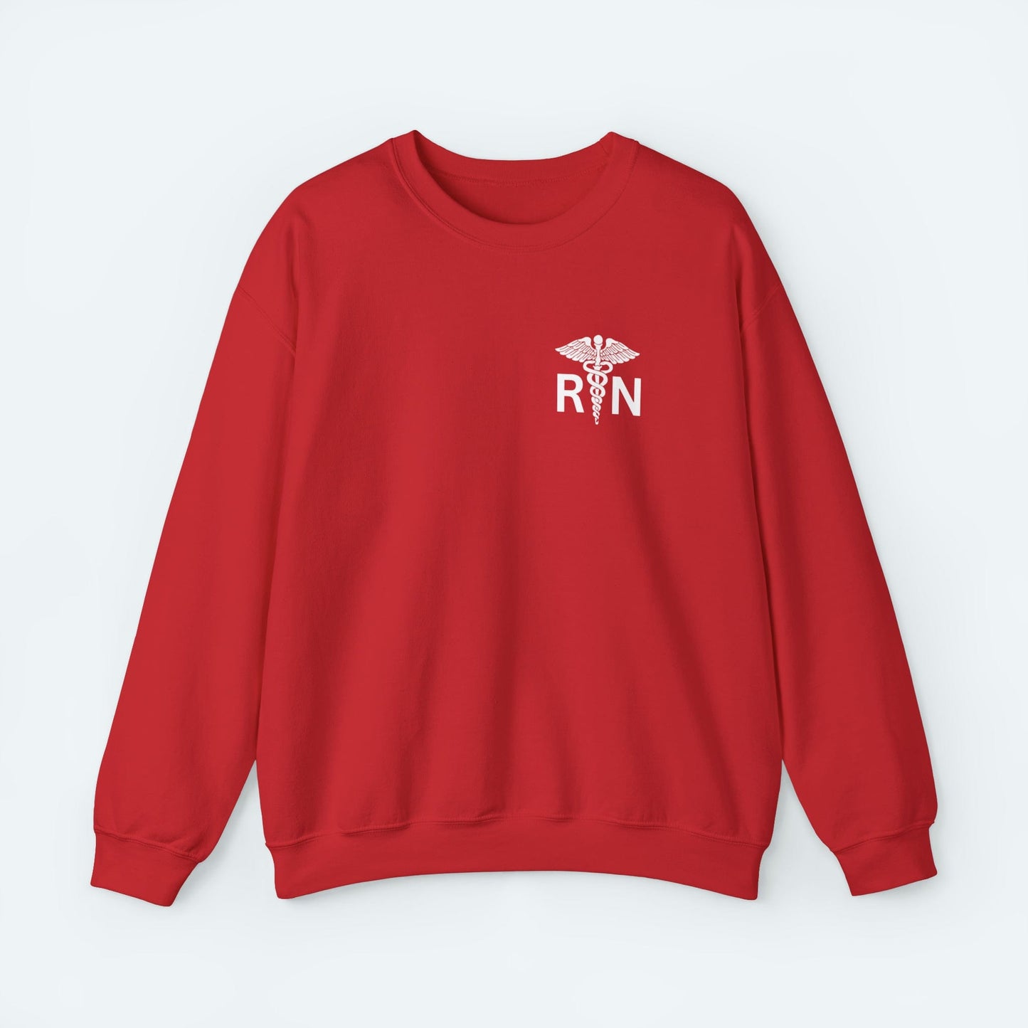 Sweatshirt S / Red RN Caduceus Crewneck Sweatshirt