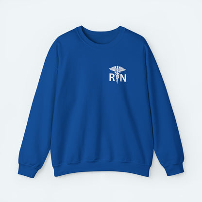 Sweatshirt S / Royal RN Caduceus Crewneck Sweatshirt