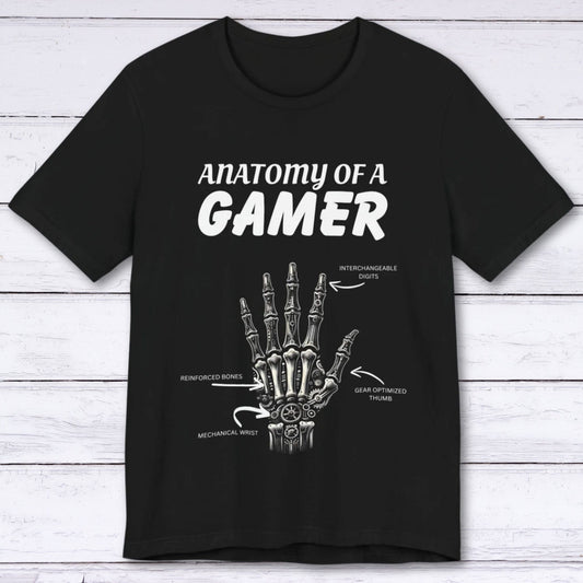 T-Shirt Anatomy of a Gamer (Mechanical Hand) T-shirt