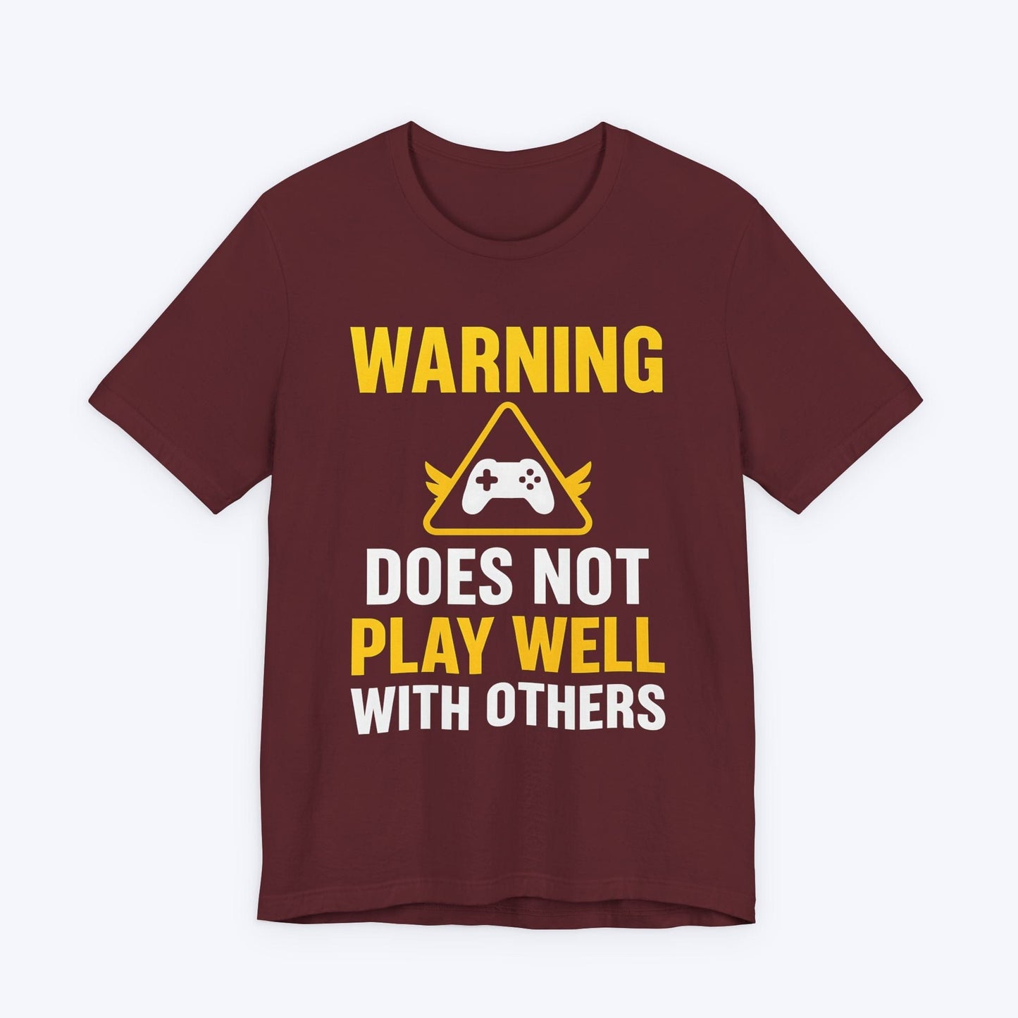 T-Shirt Approach with Caution Gaming T-shirt