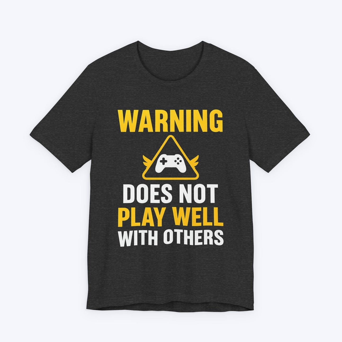 T-Shirt Approach with Caution Gaming T-shirt