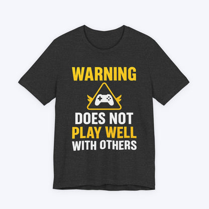 T-Shirt Approach with Caution Gaming T-shirt