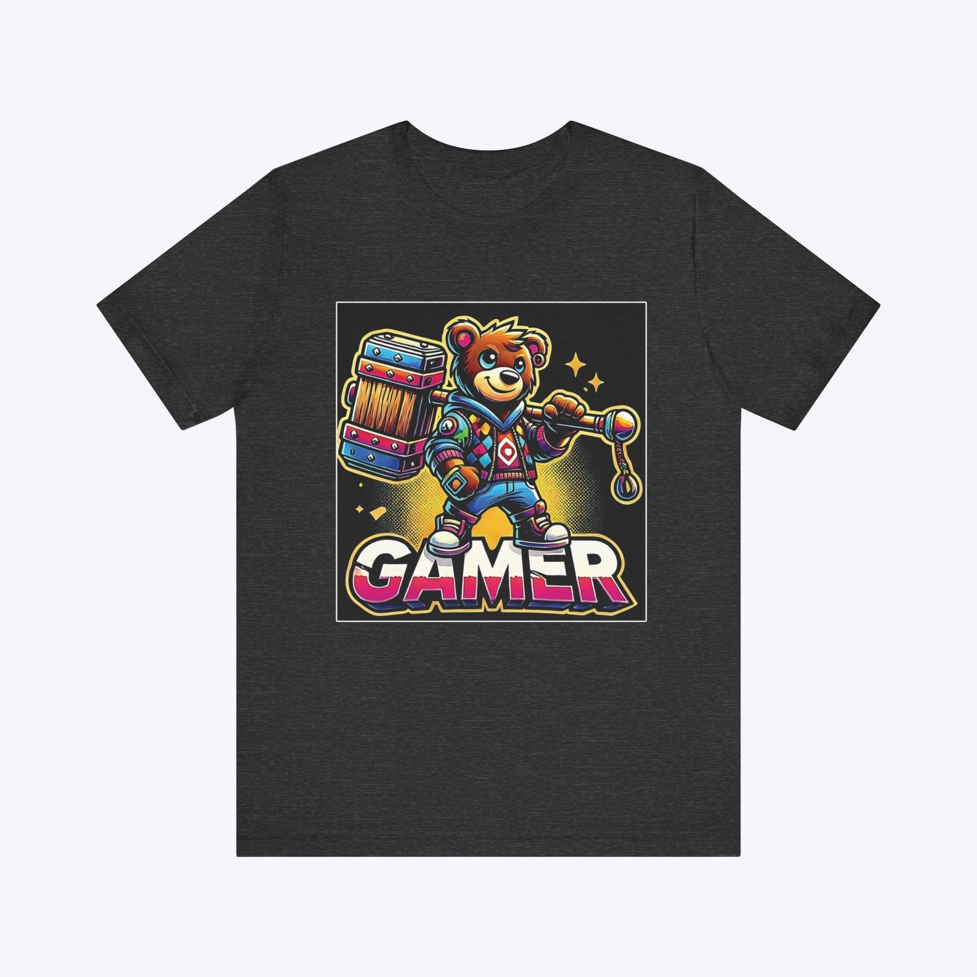 T-Shirt Bear Gamer Smash T-shirt