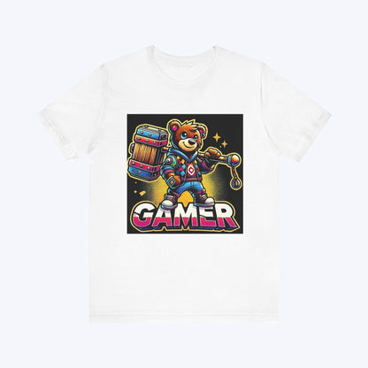 T-Shirt Bear Gamer Smash T-shirt