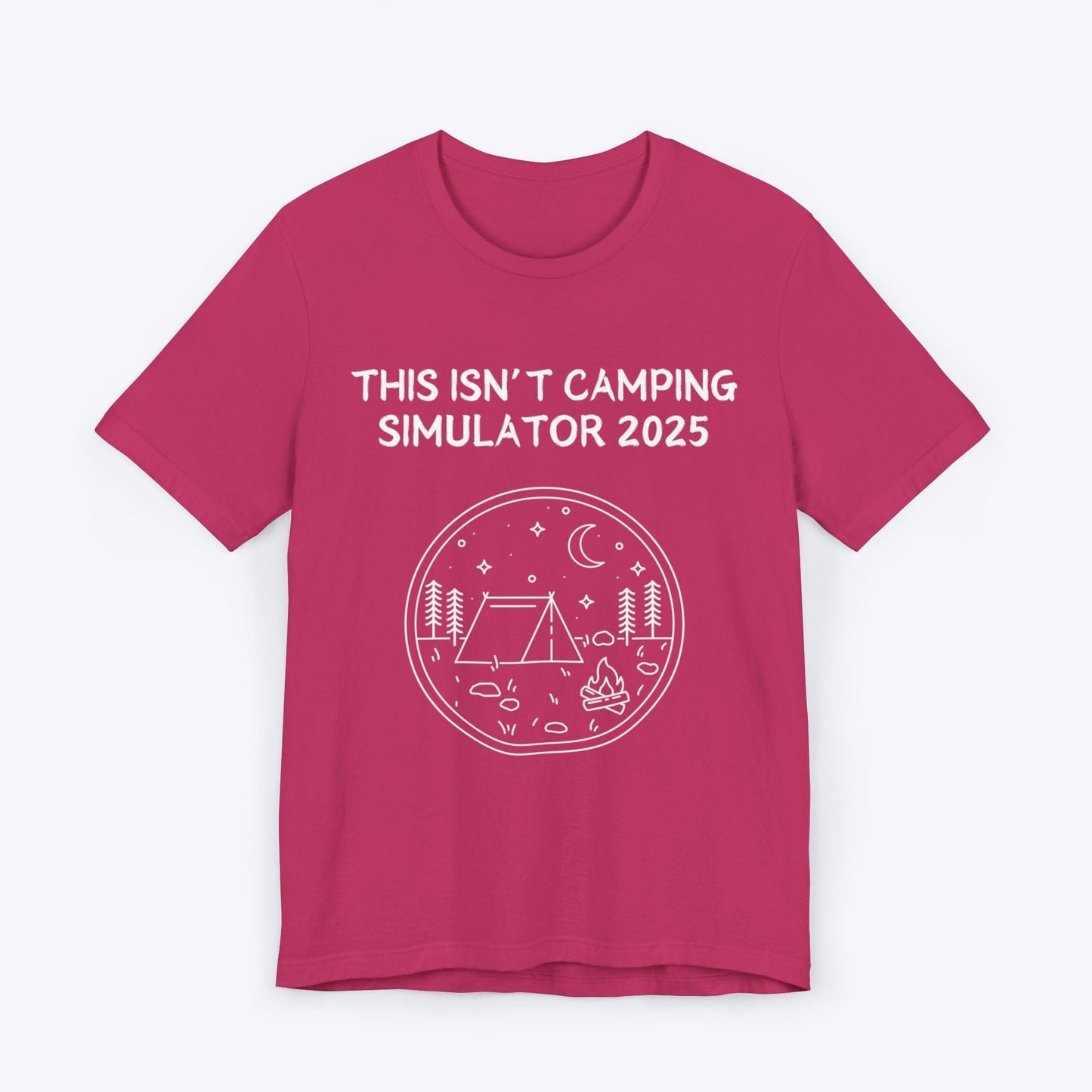 T-Shirt Berry / S Camping Simulator "Gamer" T-shirt