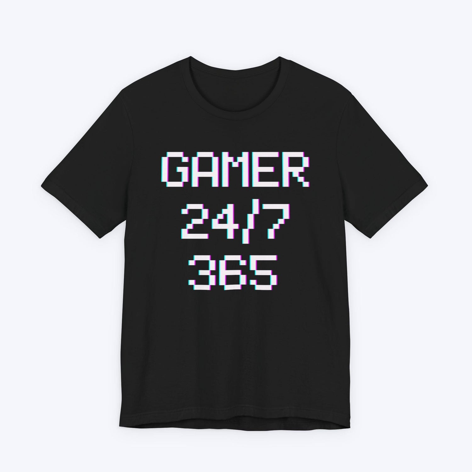 T-Shirt Black / S 24/7 - 365 Gamer T-shirt