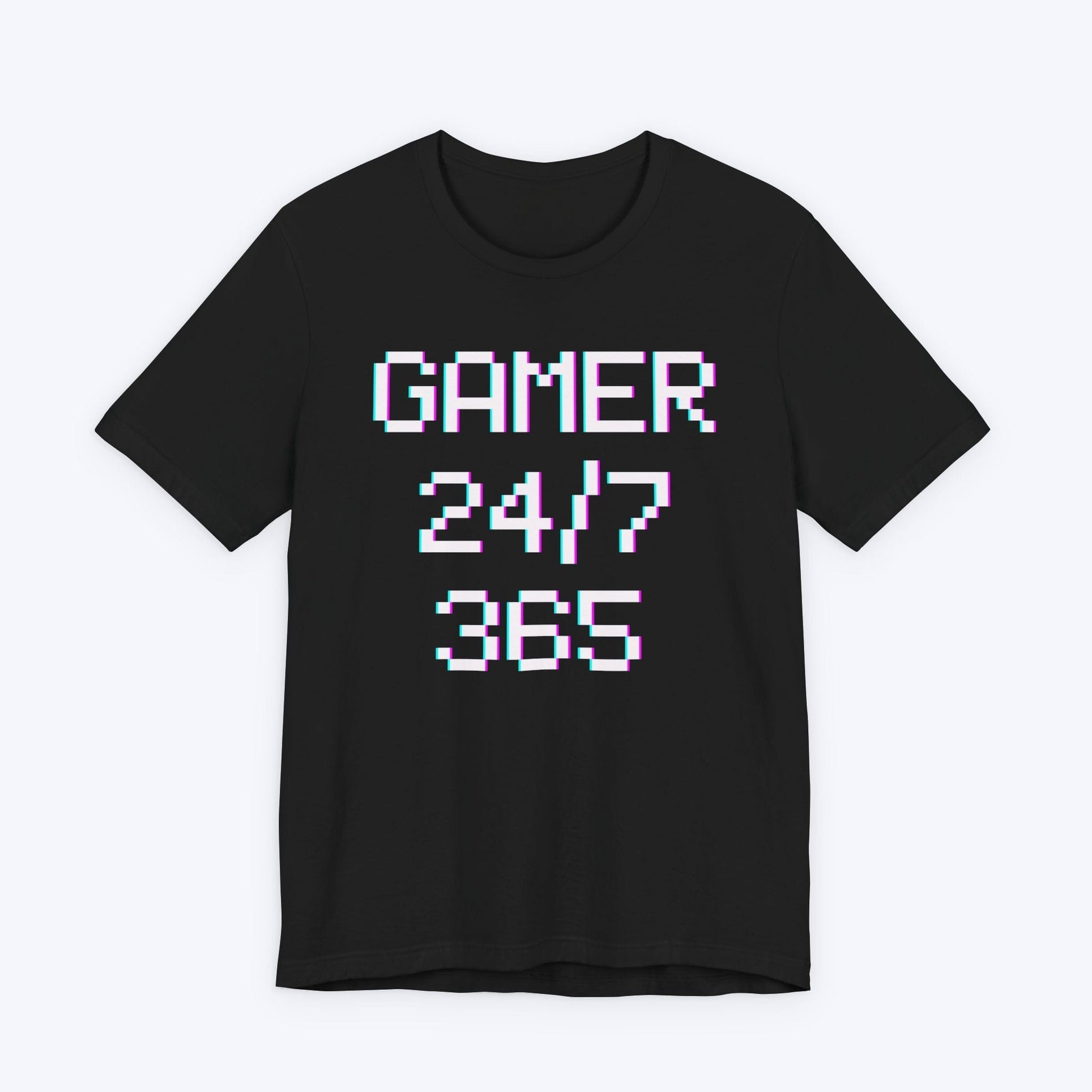 T-Shirt Black / S 24/7 - 365 Gamer T-shirt