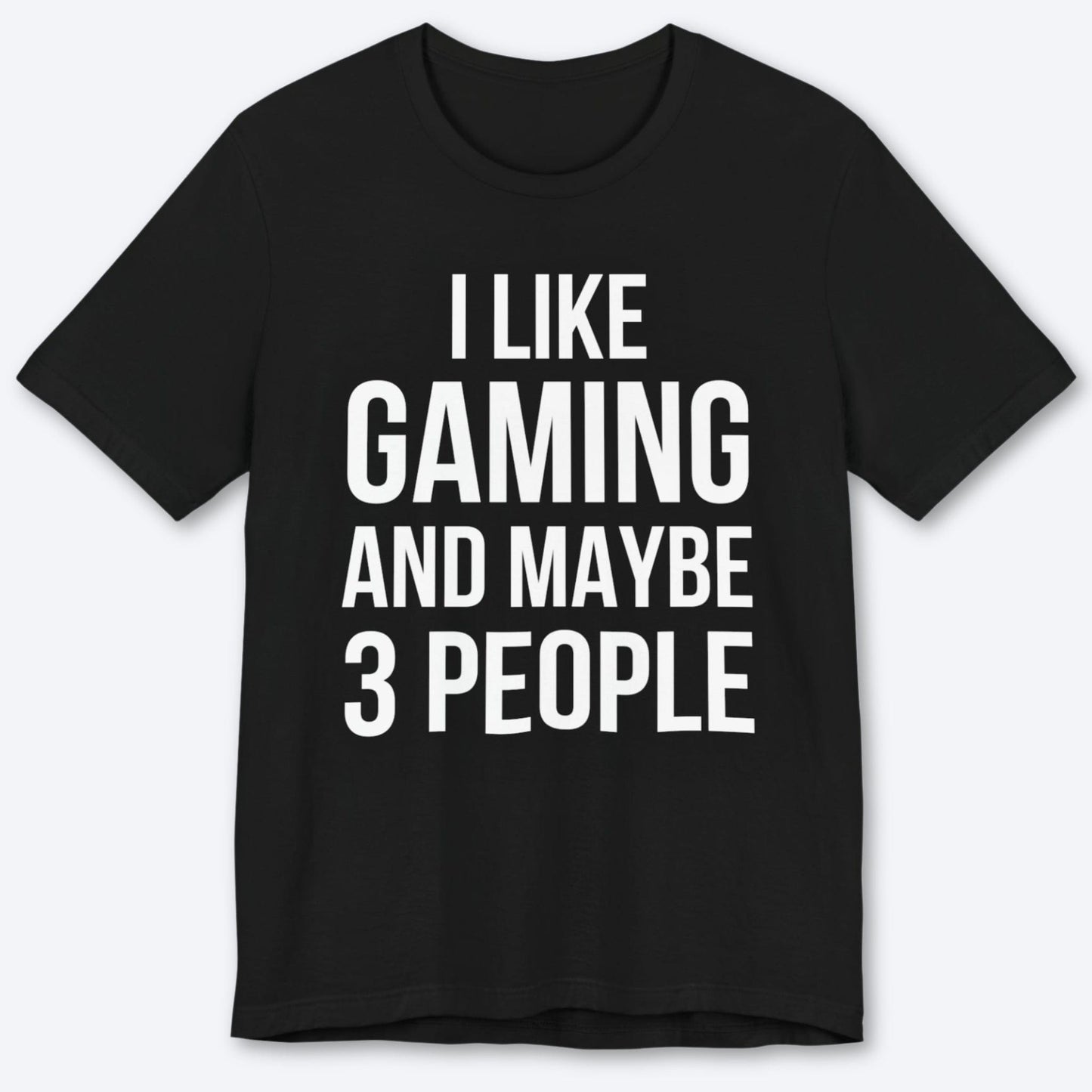 T-Shirt Black / S 3 People Limit T-shirt