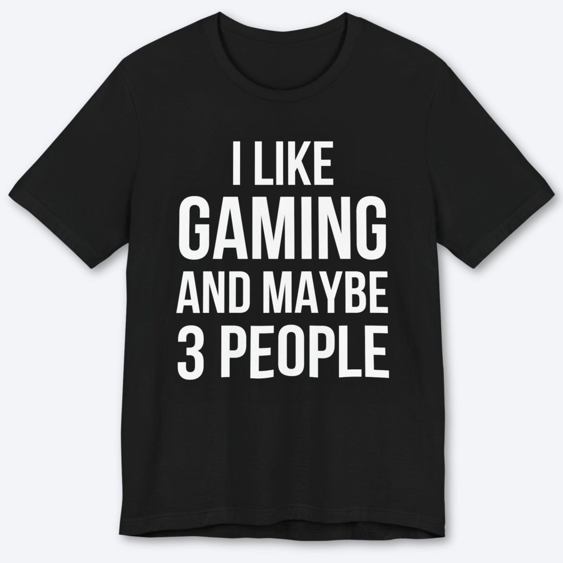 T-Shirt Black / S 3 People Limit T-shirt