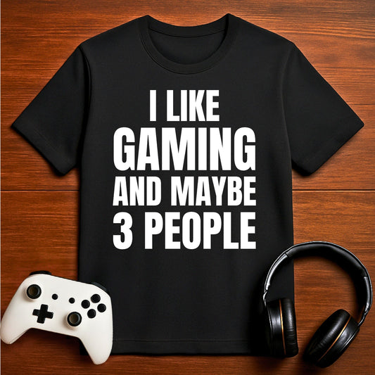 T-Shirt Black / S 3 People Limit T-shirt