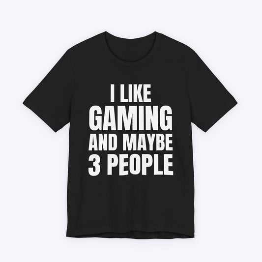 T-Shirt Black / S 3 People Limit T-shirt
