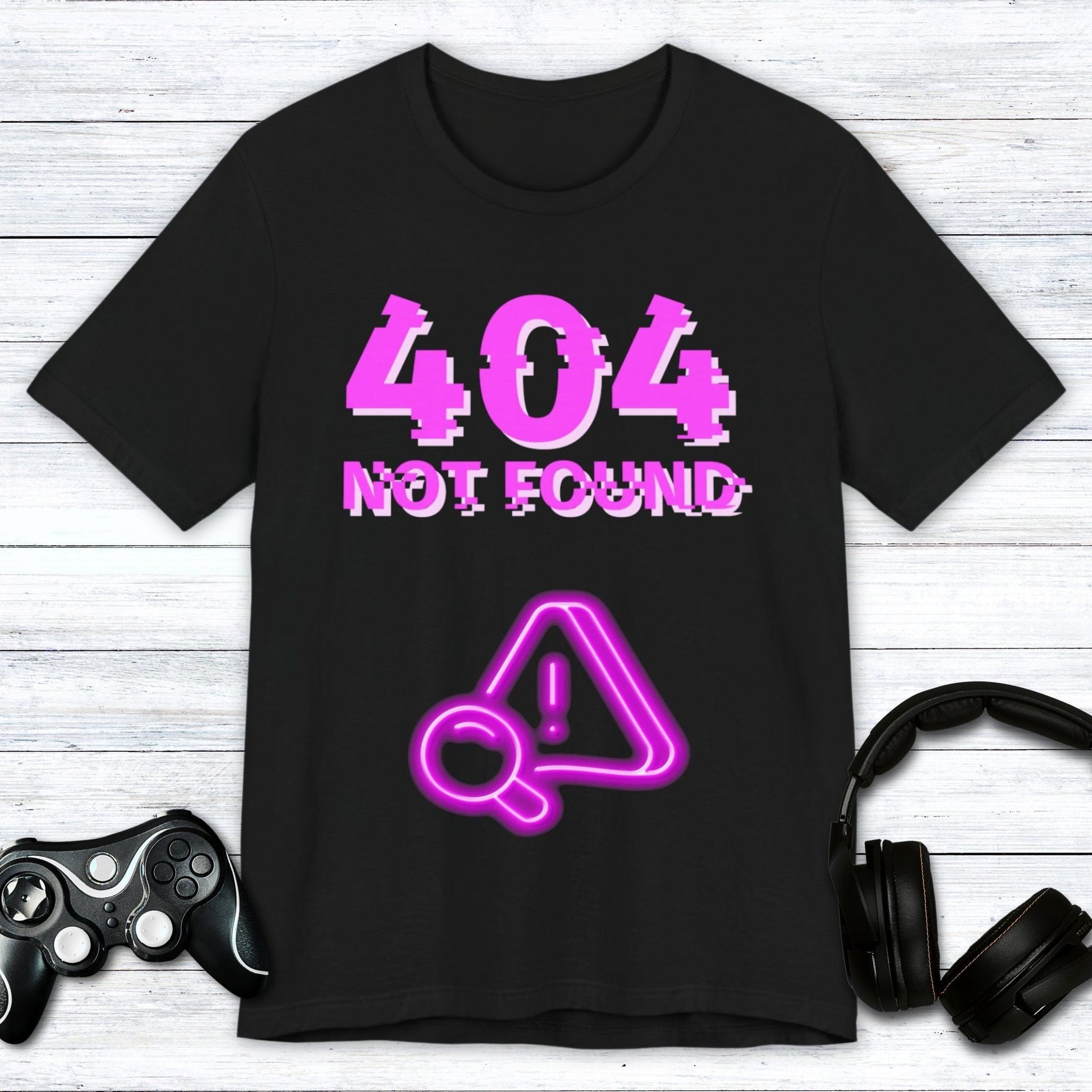 T-Shirt Black / S 404 Not Found T-shirt
