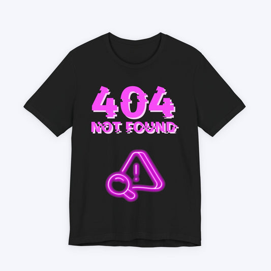 T-Shirt Black / S 404 Not Found T-shirt