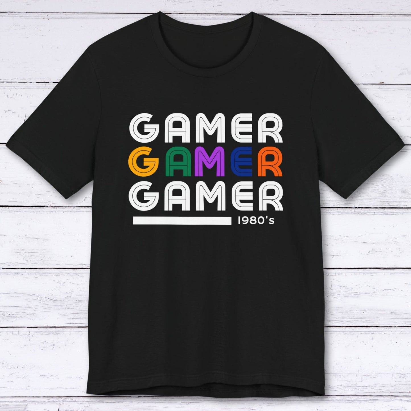 T-Shirt Black / S 80's Gamer Flashback T-shirt