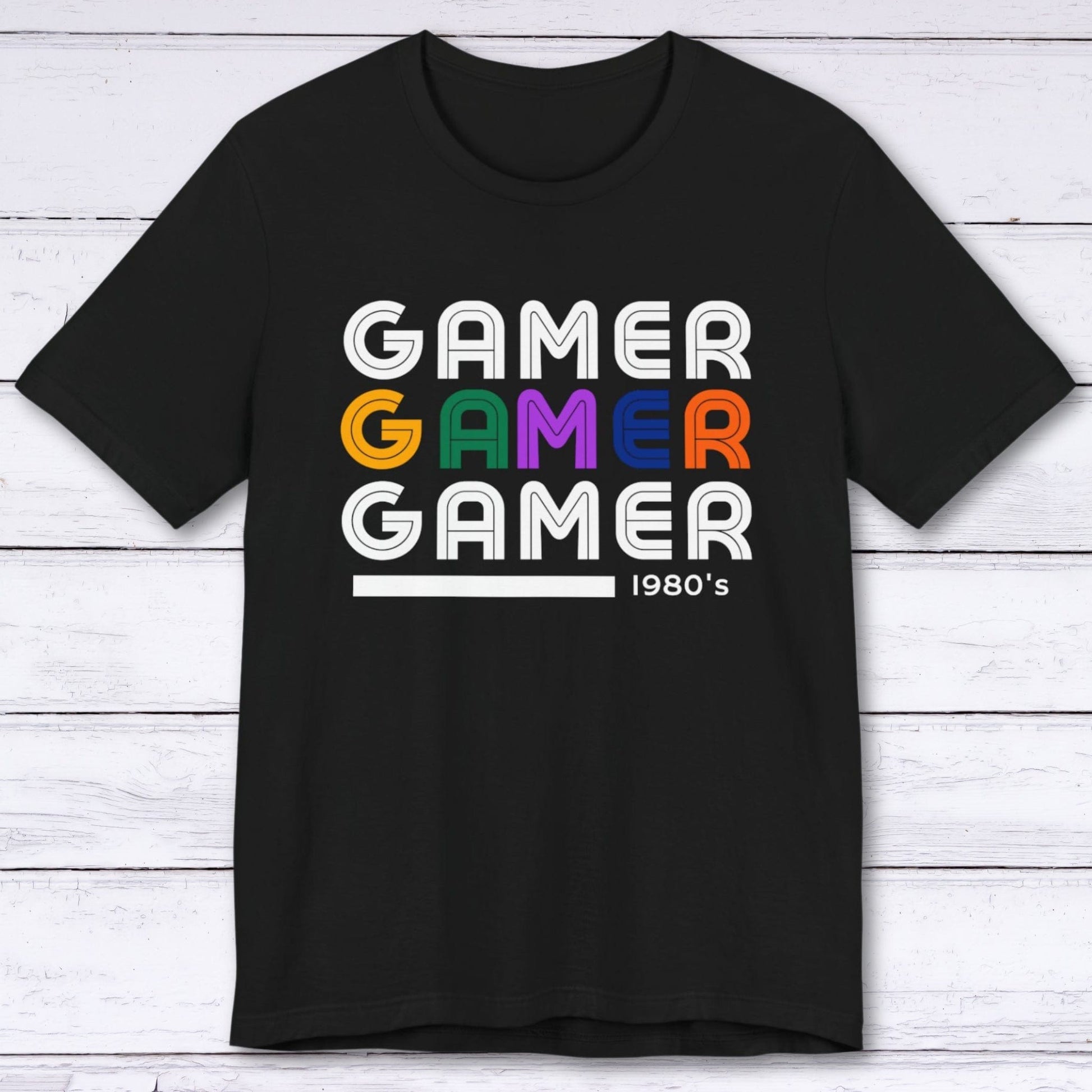 T-Shirt Black / S 80's Gamer Flashback T-shirt