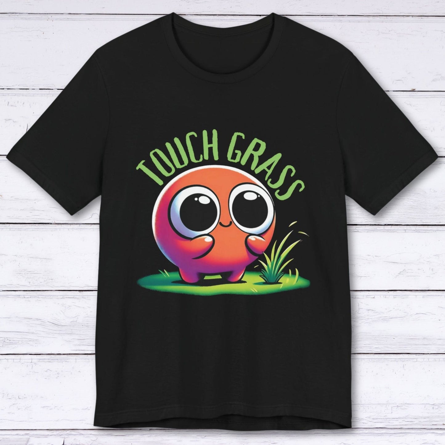 T-Shirt Black / S Achievement Unlocked "Touched Grass" T-shirt