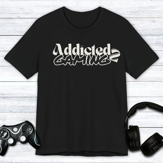 T-Shirt Black / S Addicted 2 Gaming T-shirt
