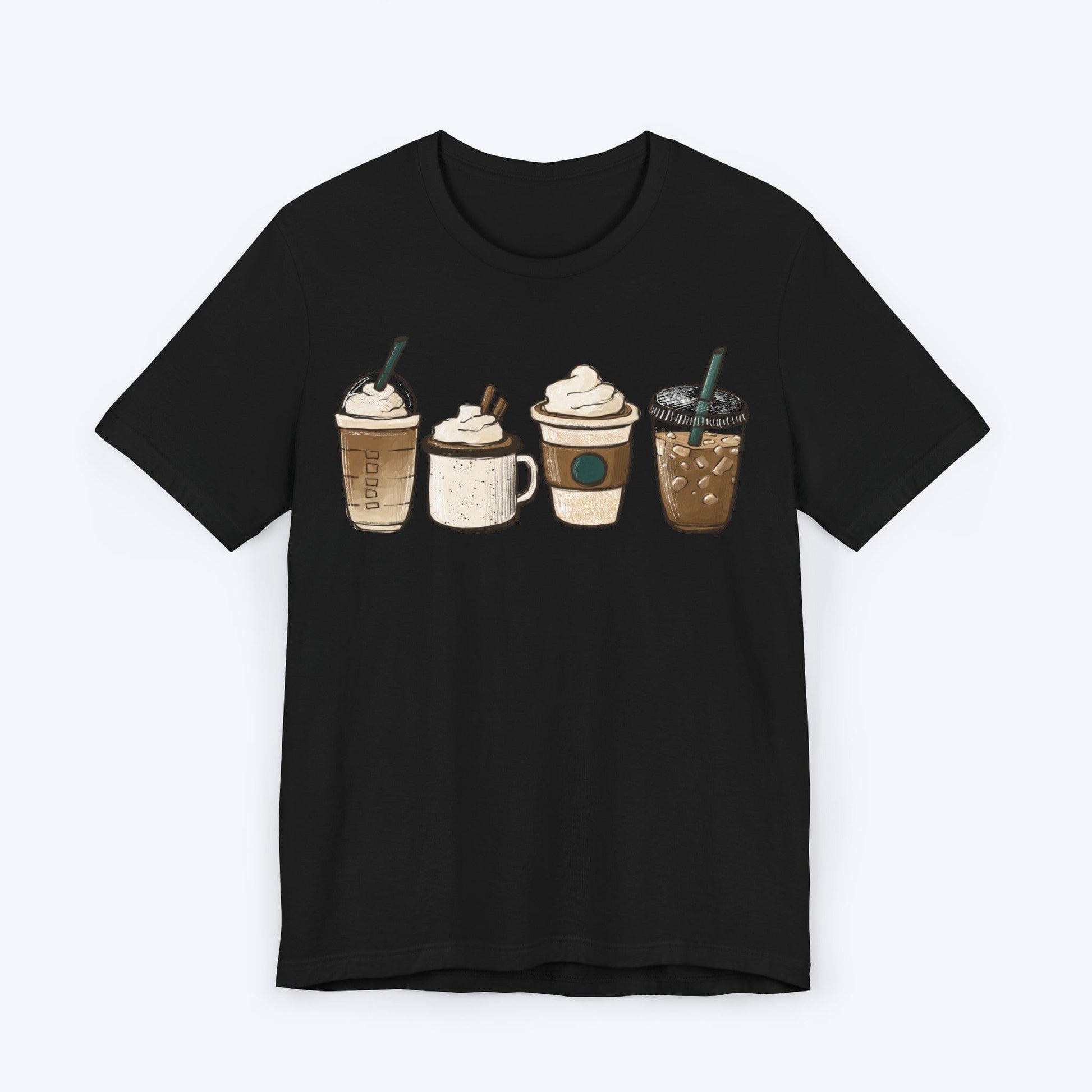 T-Shirt Black / S Addicted to the Brew "Coffee Lover" T-shirt