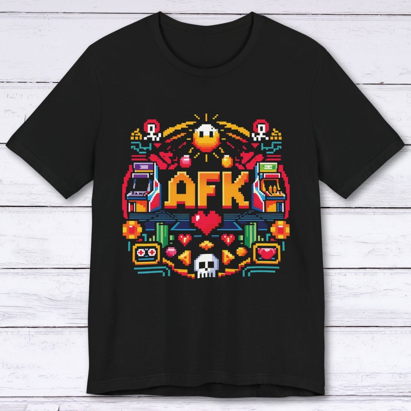 T-Shirt Black / S AFK 2K Gamer T-shirt