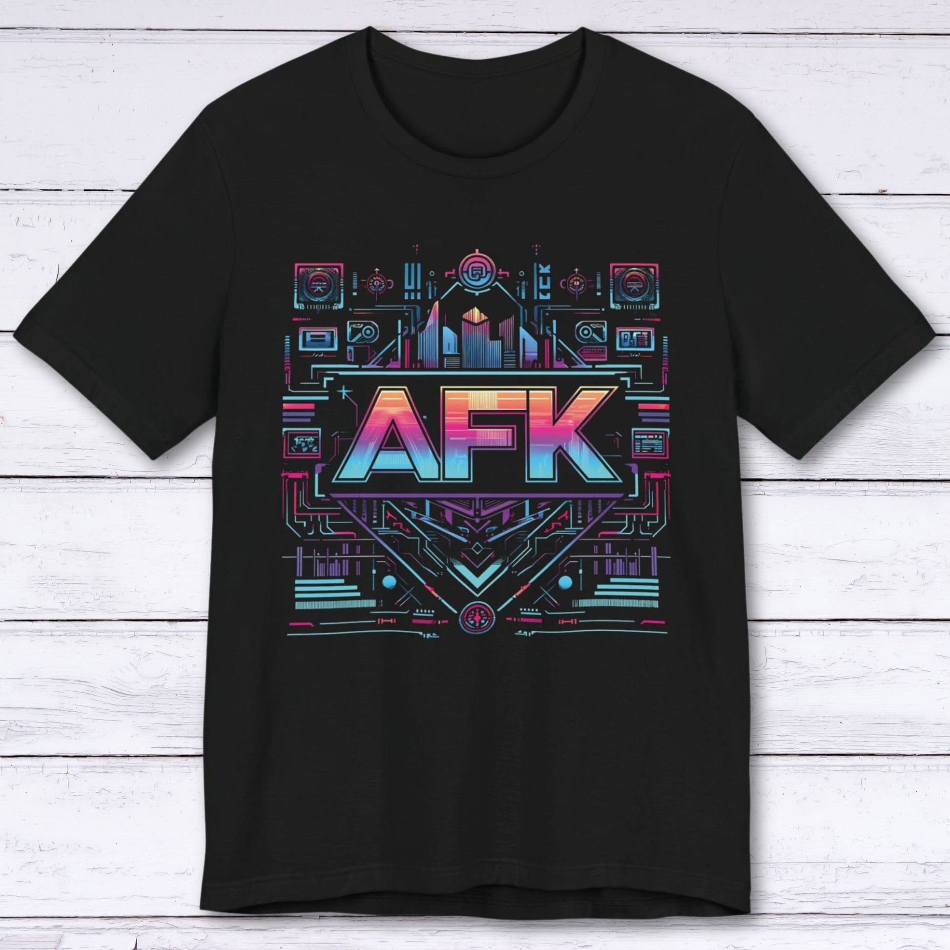 T-Shirt Black / S AFK Digital Interloper T-shirt