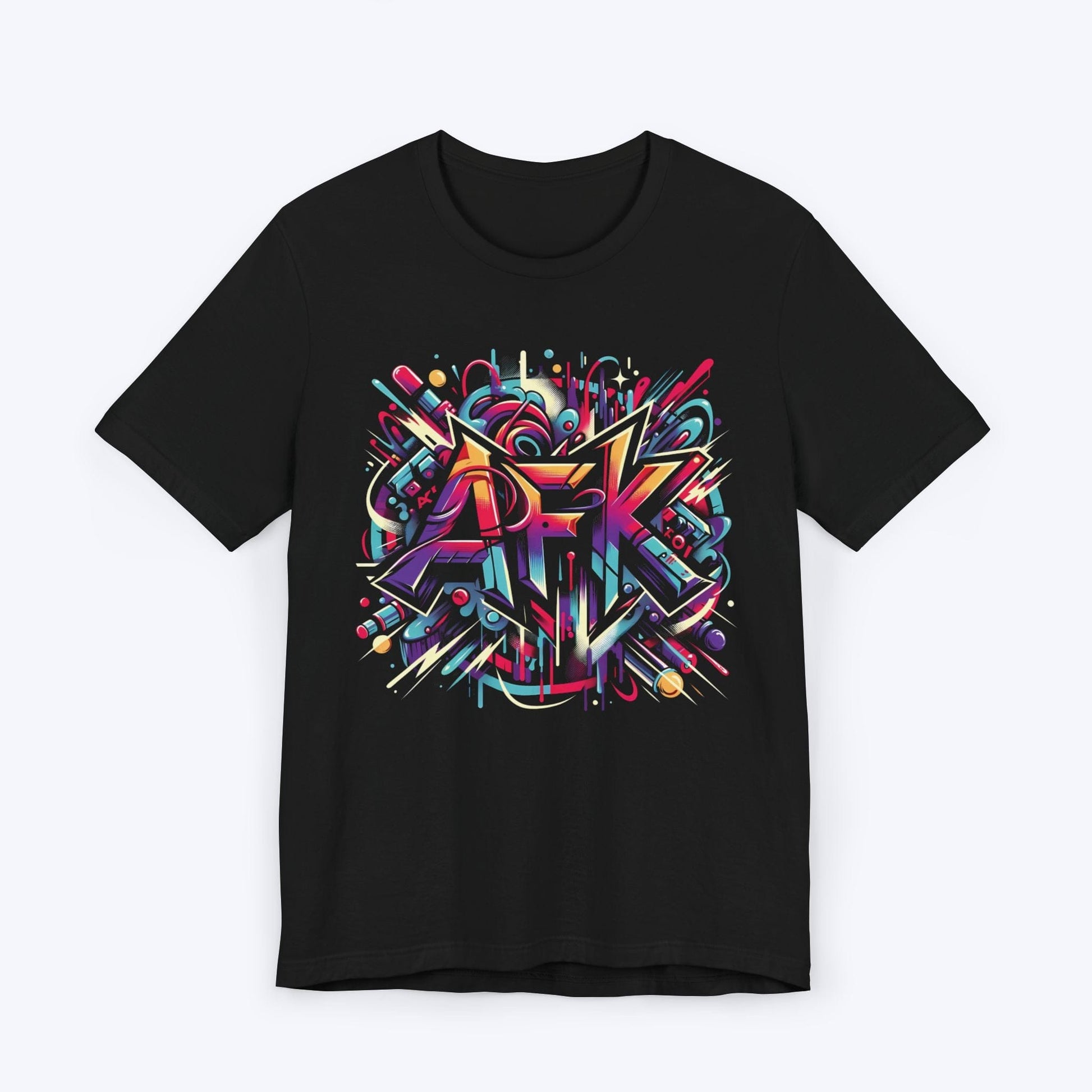 T-Shirt Black / S AFK Graffiti Bomb T-shirt