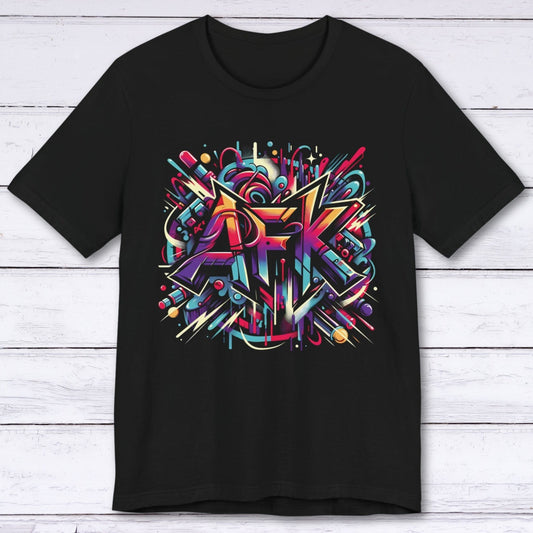 T-Shirt Black / S AFK Graffiti Bomb T-shirt