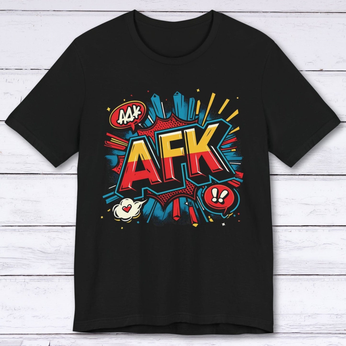 T-Shirt Black / S AFK Grafitti Clash T-shirt