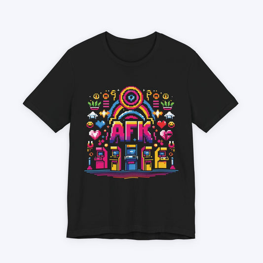 T-Shirt Black / S AFK in Pixels T-shirt