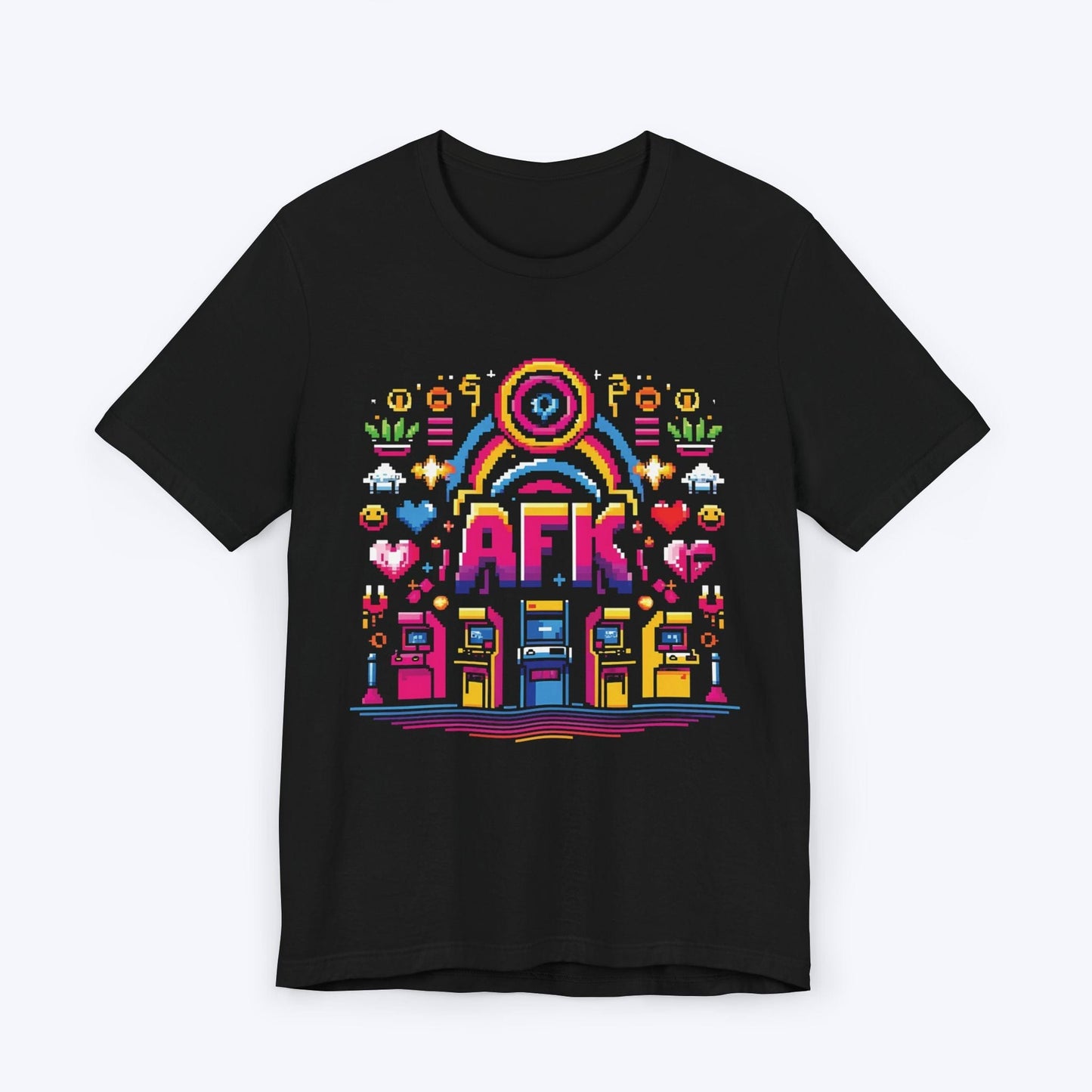 T-Shirt Black / S AFK in Pixels T-shirt