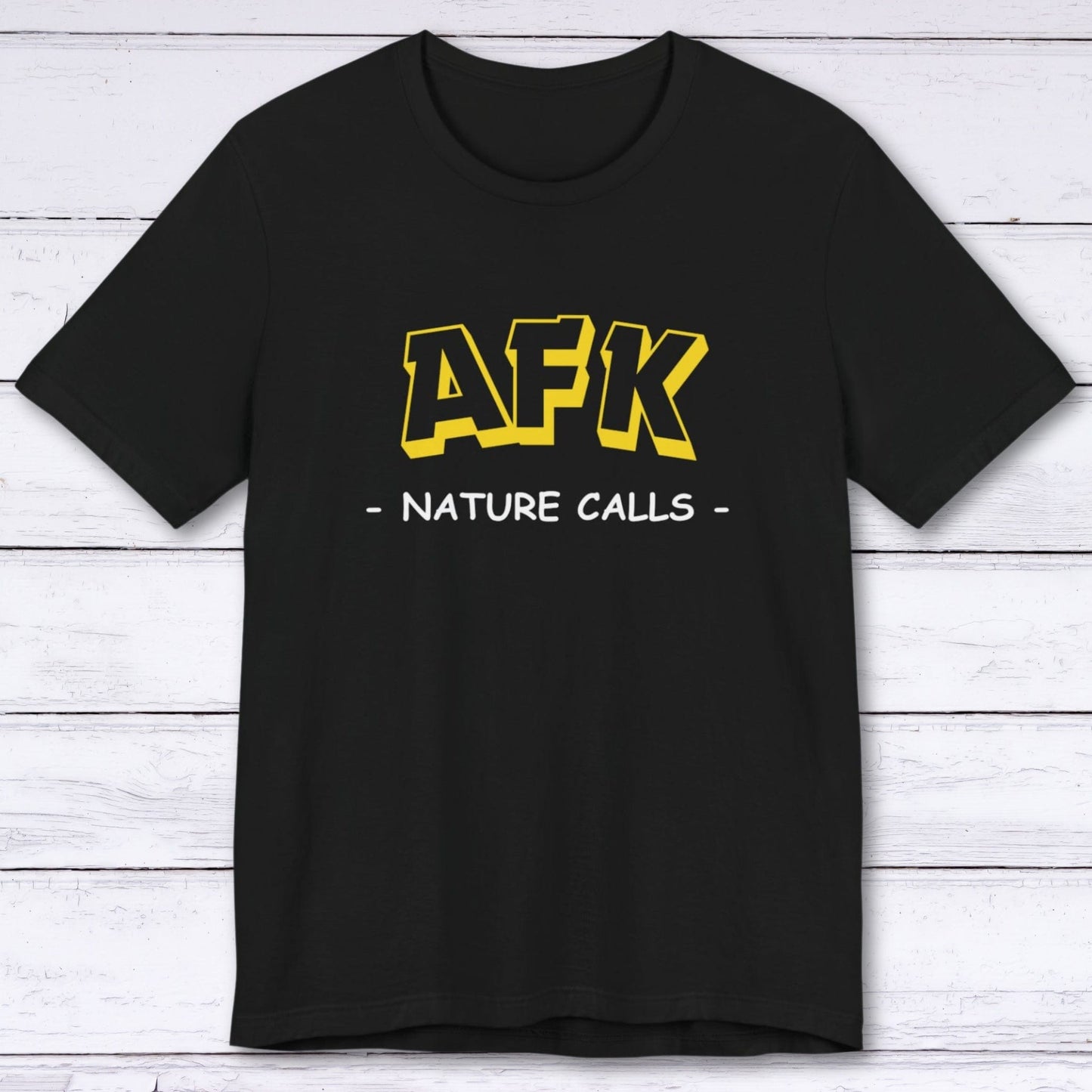 T-Shirt Black / S AFK Nature Calls T-shirt