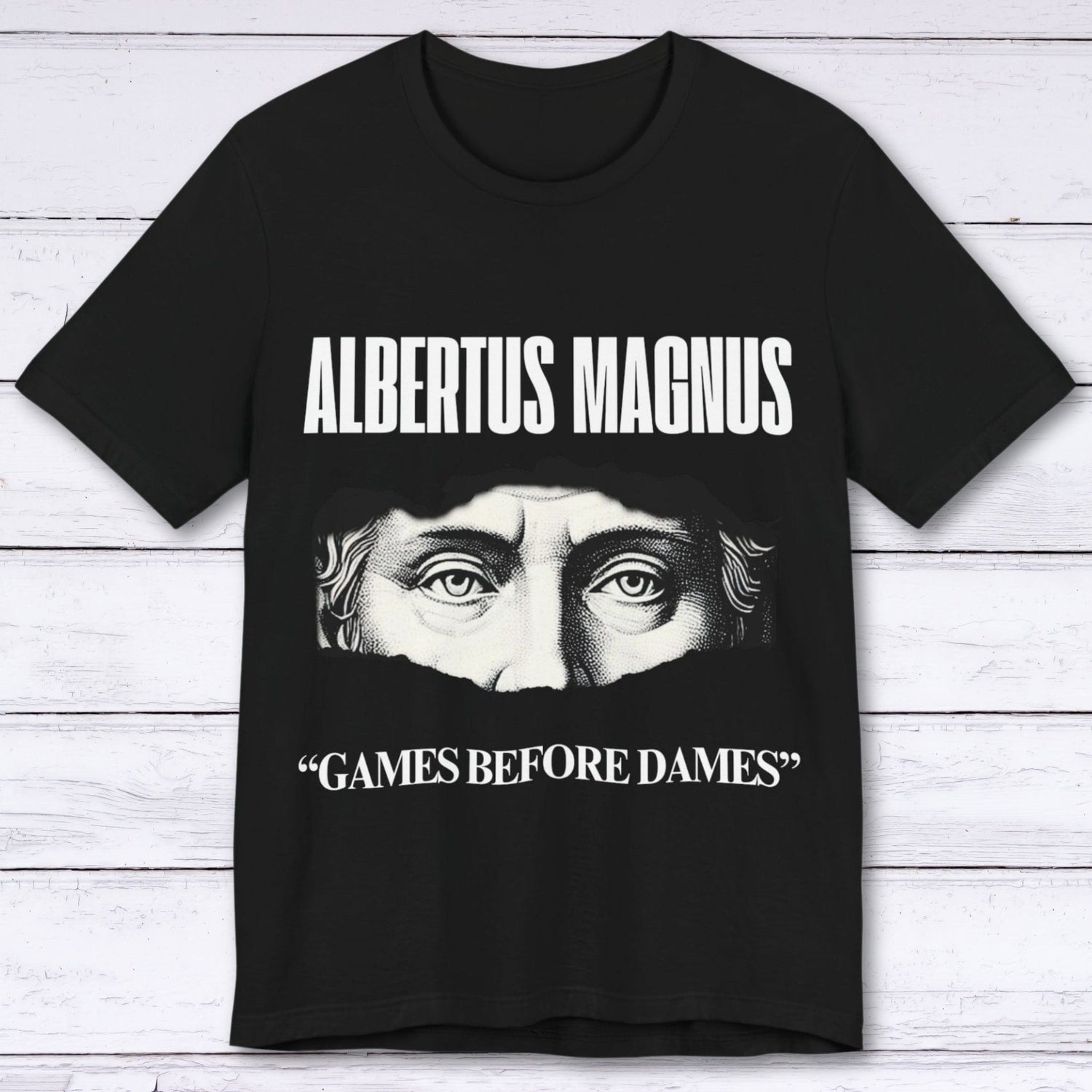 T-Shirt Black / S ALBERTUS MAGNUS (Games Before Dames) T-shirt