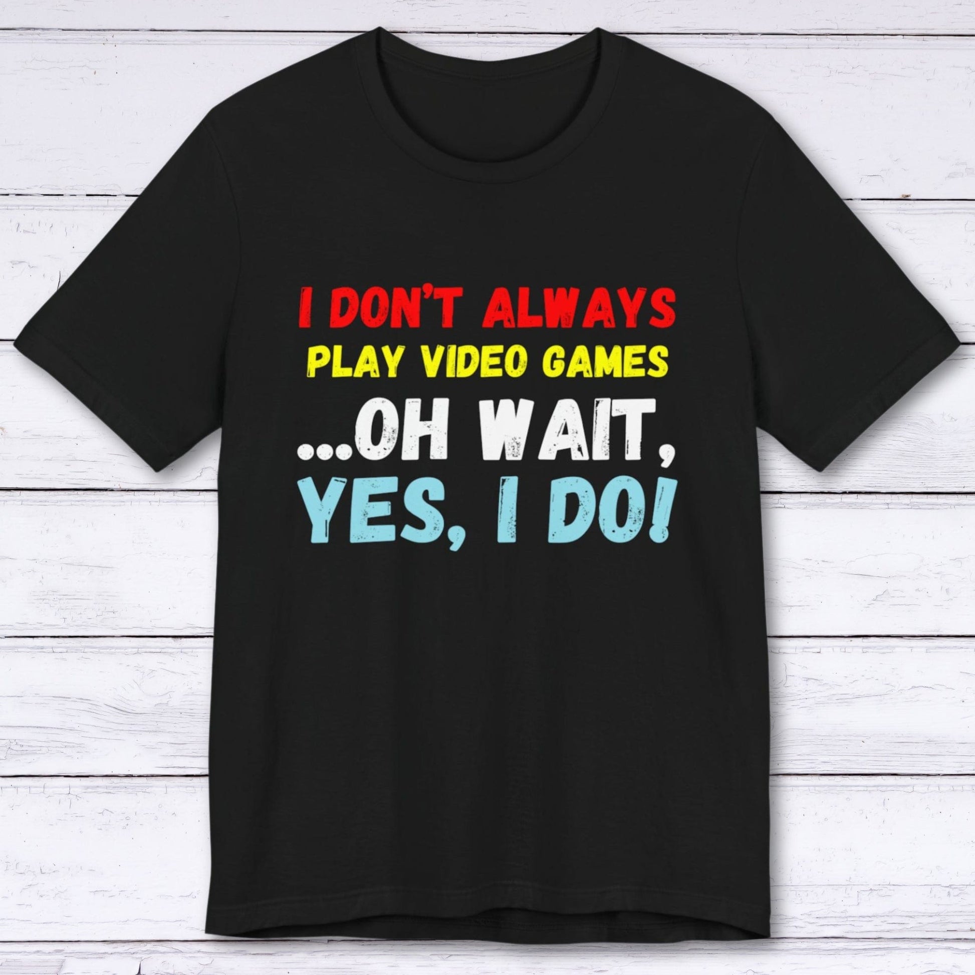 T-Shirt Black / S All Day, Every Day: Gaming T-shirt