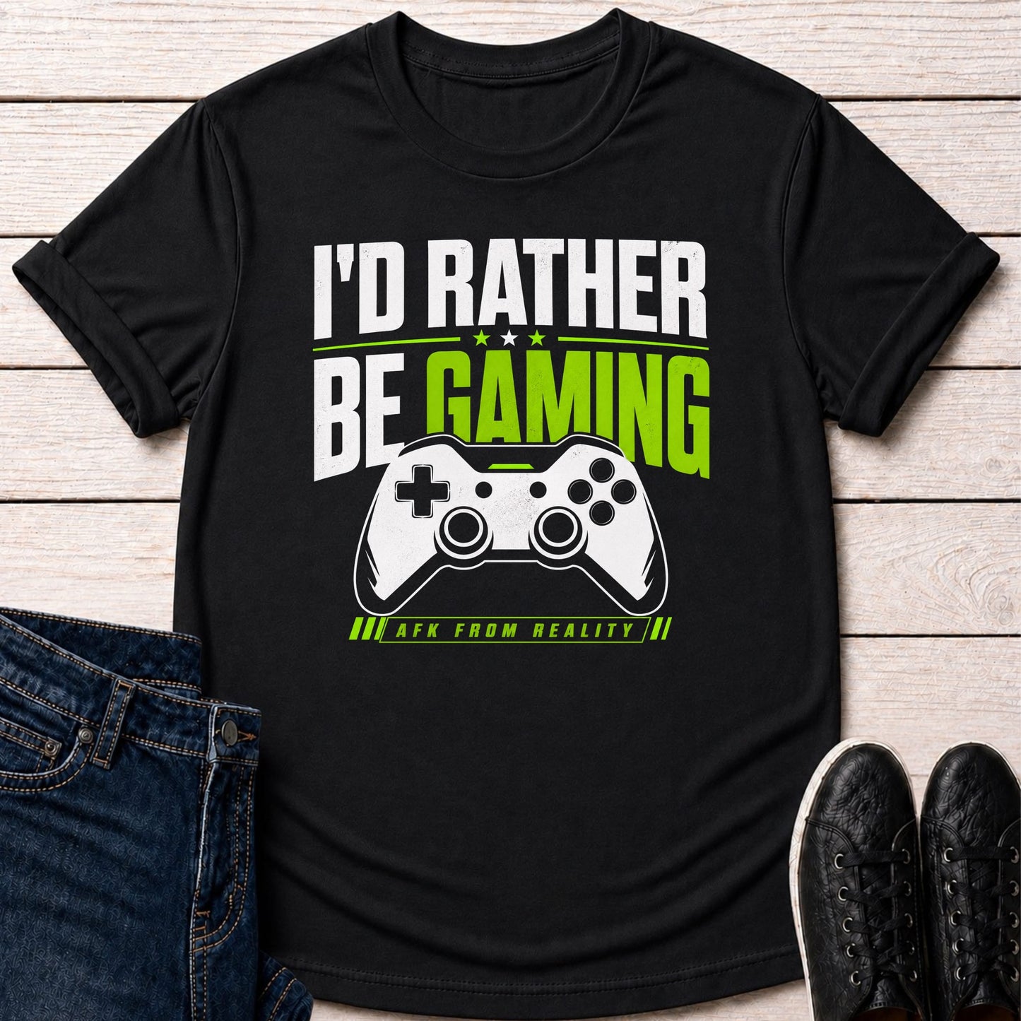 T-Shirt Black / S All Day Gamer T-shirt