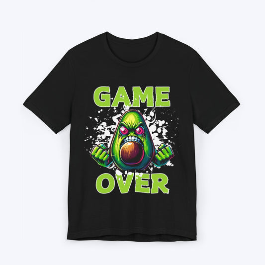 T-Shirt Black / S An avocados Last Stand - Game Over T-shirt