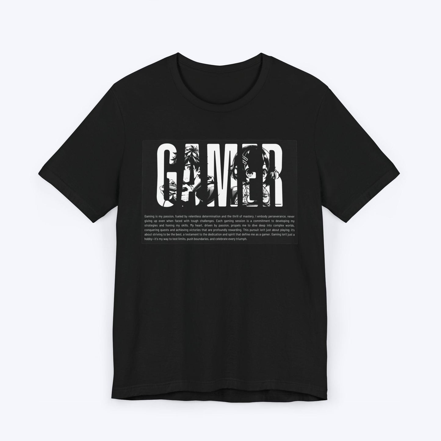 T-Shirt Black / S Anime Gamers T-shirt