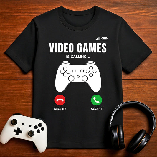 T-Shirt Black / S Answer or Decline? Gaming T-shirt