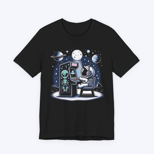 T-Shirt Black / S Arcade in the Stars - Astronaut T-shirt