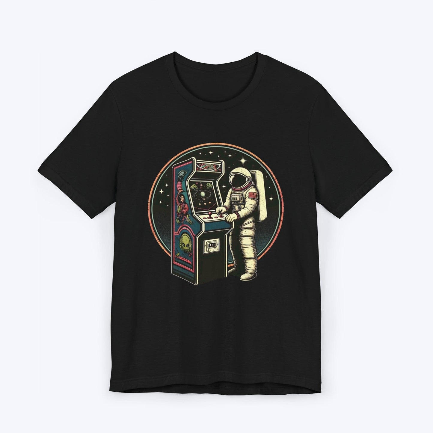 T-Shirt Black / S Astro Mechanic - Space Gamer T-shirt