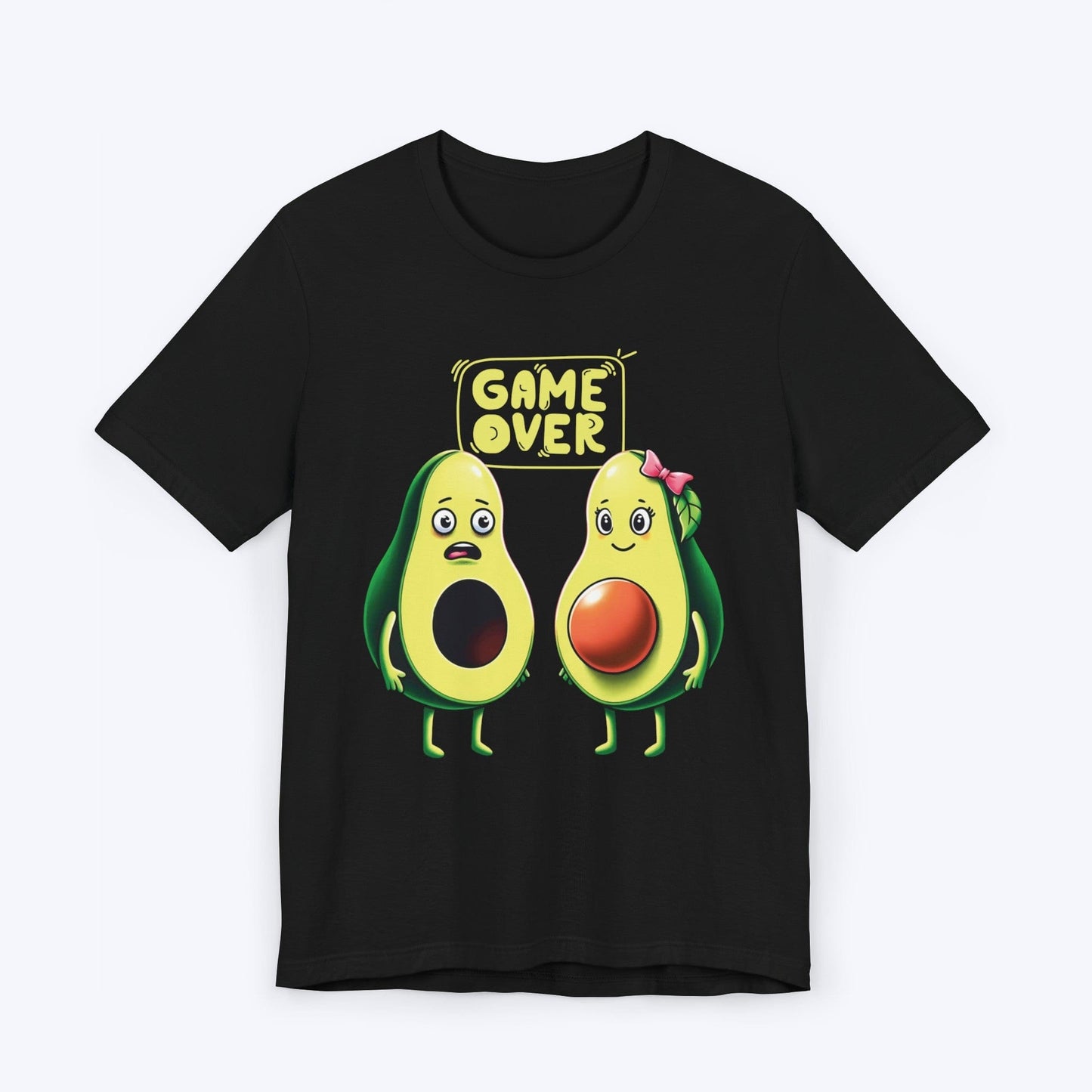 T-Shirt Black / S Avocado Family: Game Over or Just Beginning T-shirt