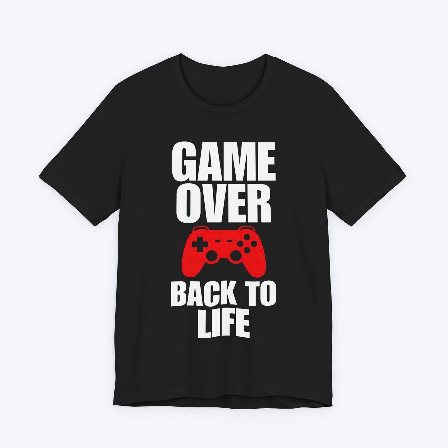 T-Shirt Black / S Back to Life Gaming T-shirt
