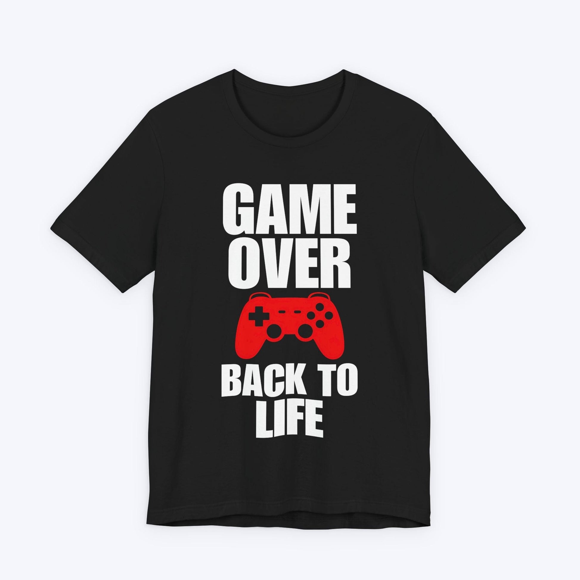 T-Shirt Black / S Back to Life Gaming T-shirt